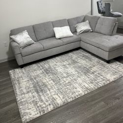 Couch/ Grey Couch/ Sectional