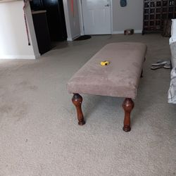 Bench Newly Reupholstered 