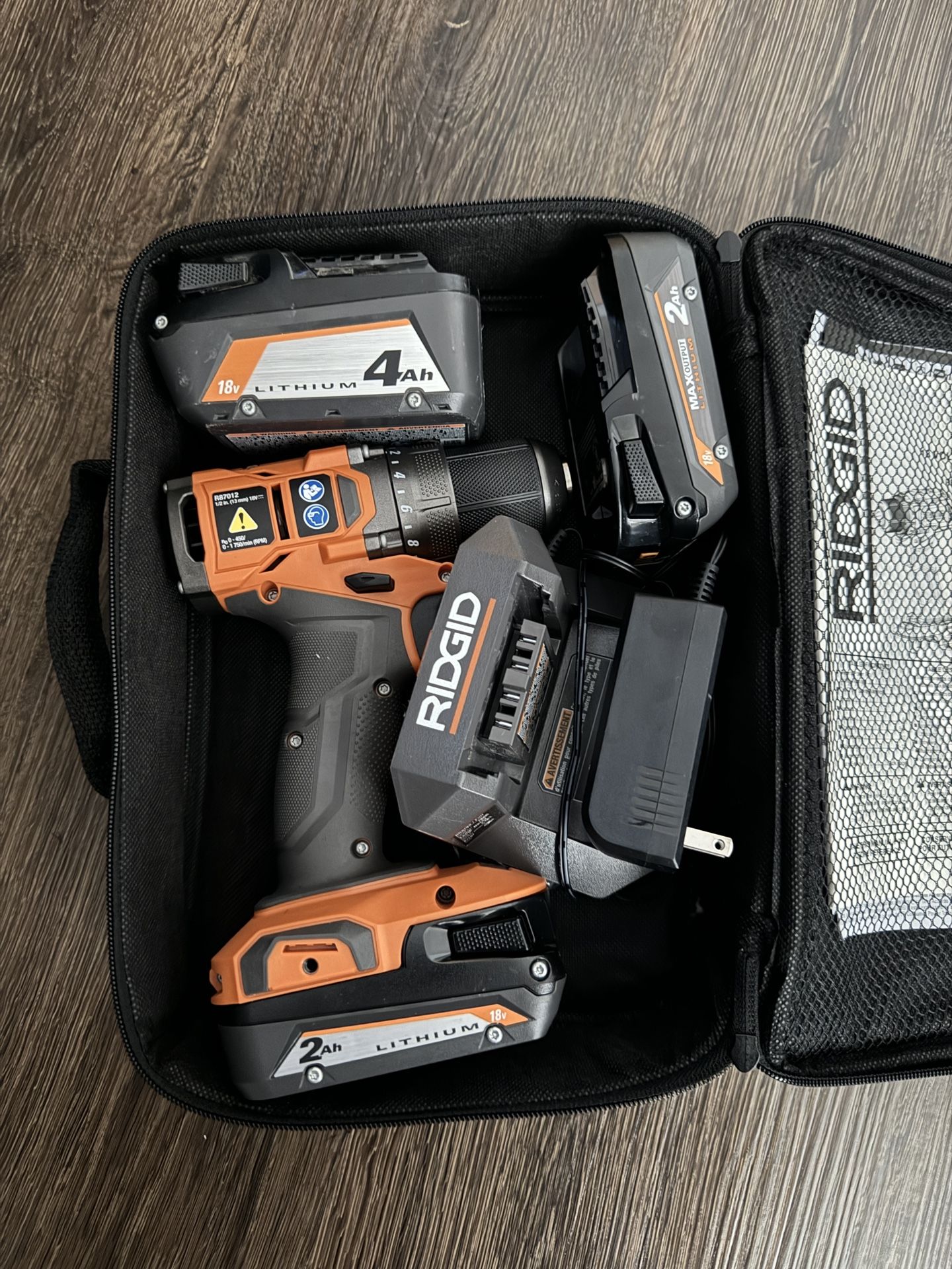 Ridgid Drill Set