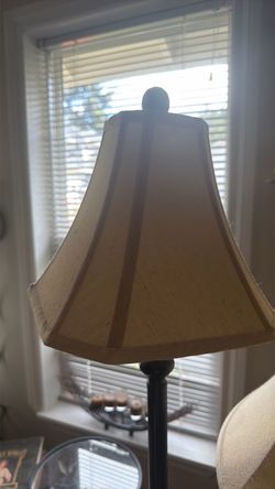 Black and contemporary lamp