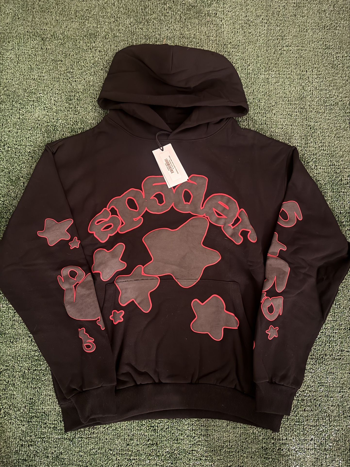 Sp5der Beluga Outline Hoodie (Black) - greenwatershopping.com