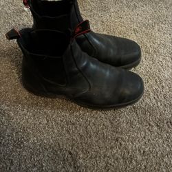 Redback Slip On Steel Toe Boots