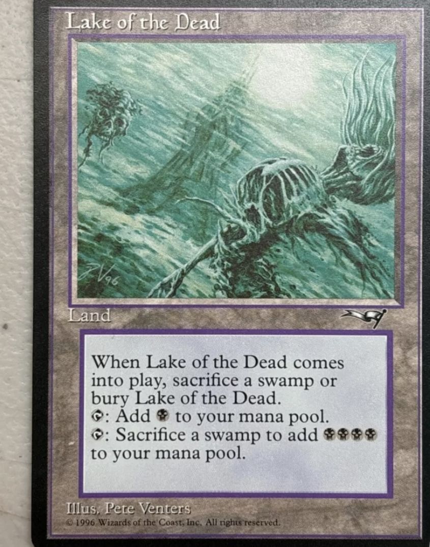 レイクオブザデット(アライアンス) Mtg Lake Of The Dead Alliance Rare