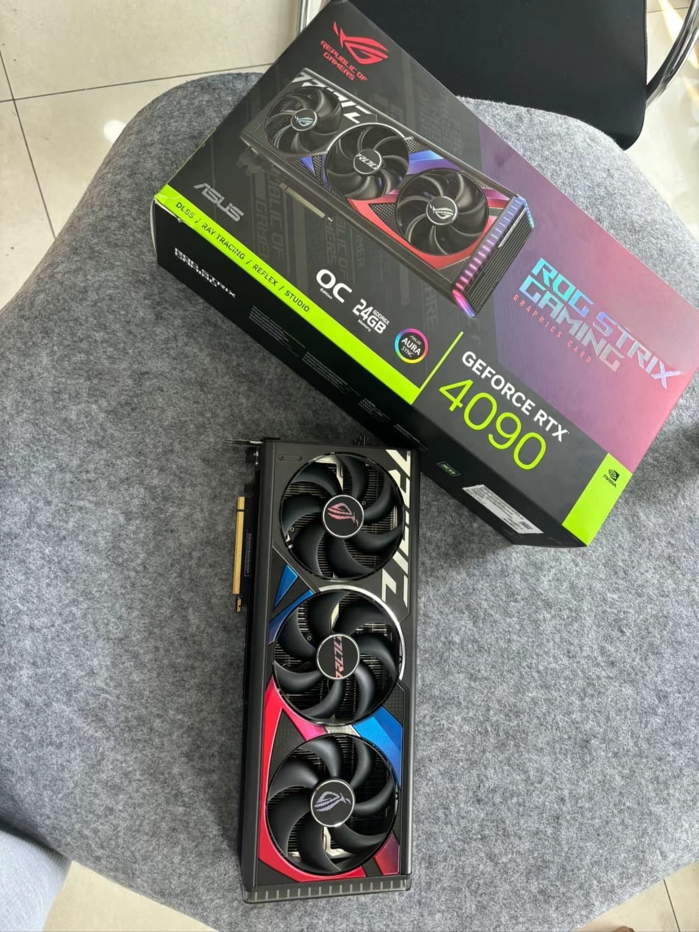 ASUS ROG Strix GeForce RTXâ„¢ 4090 OC Edition 24GB GDDR6X