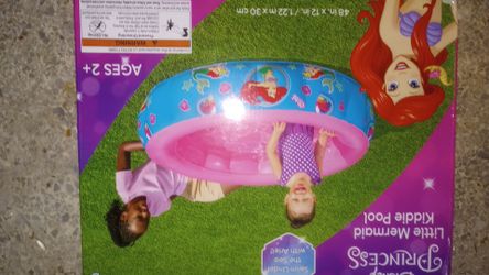 Disney Princess Little Mermaid Kiddie Pool New