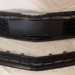 Chevy Malibu 2016-18 Front Upper And Lower Grille