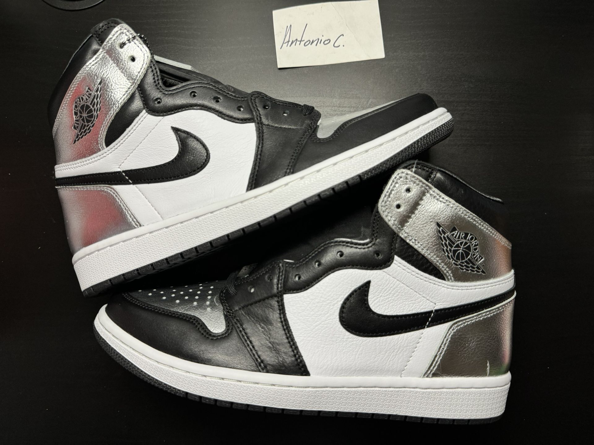 Jordan 1 (Silver Toe) 10W/8.5M