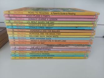 Walt Disney Road to Reading Book Set 1–19