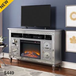 Tv Stand With Fireplace