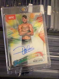 Diego Lopes card lot
