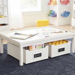 Kids Activity Table and Drawers