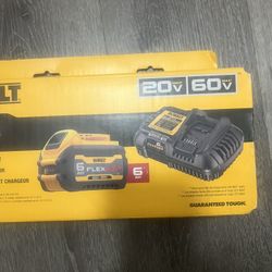 6.0 Flex Battery And Charger, Firm Price 