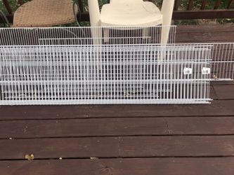 wire shelves 12 “ and 18” W