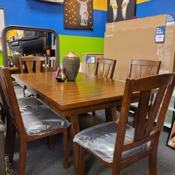 Dining Set With 6 Chairs 