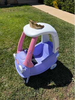 Little tikes fairy cozy coupe push car