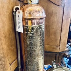Copper Fire Extinguisher Decor