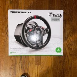 Thrustmaster - T128 Racing Wheel for Xbox One, Xbox XIS, and PC - Black