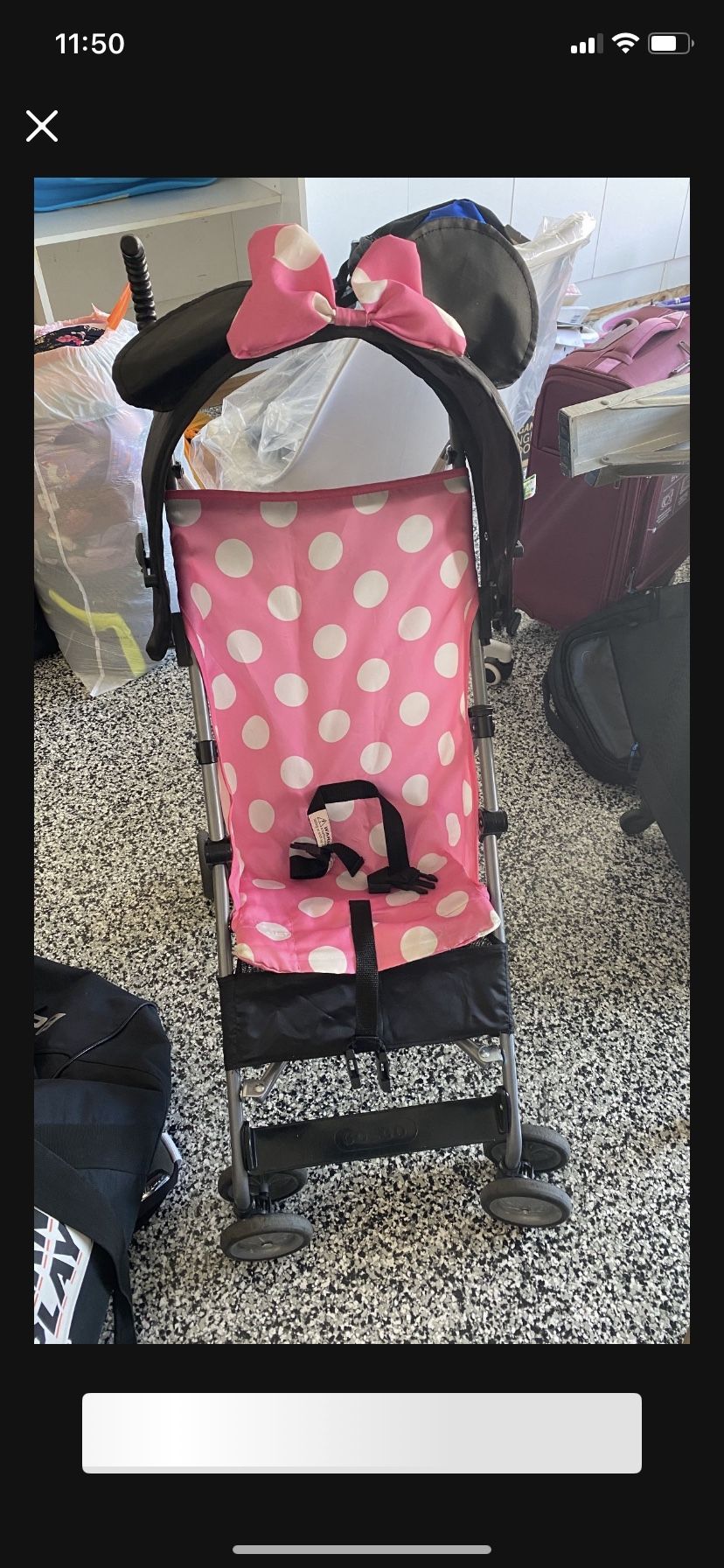 Minnie Mouse Umbrella Stroller