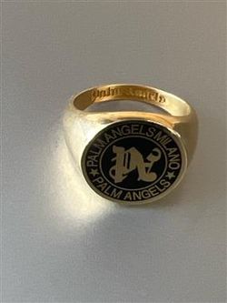 Palm Angels Milano Gold-Tone Signet Ring