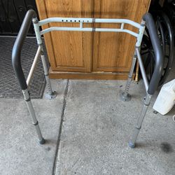 Walker $20.  Wheelchair 40. New Toilet Handles 25.