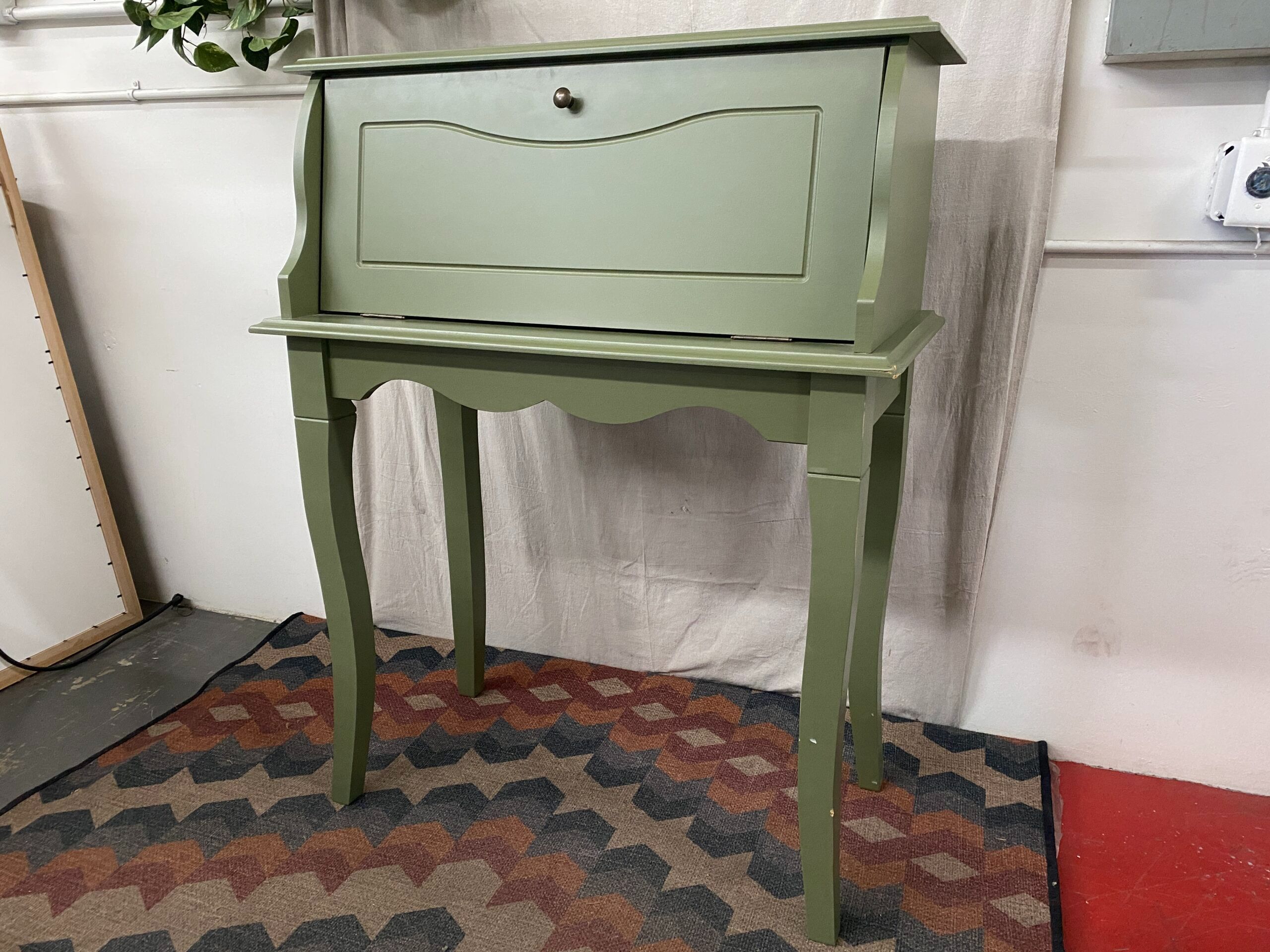 PIER 1 Sage Green Secretary Desk