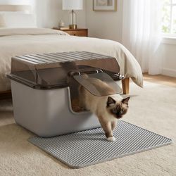 Large Cat Litter Box 