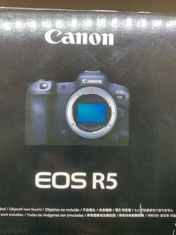 Canon R5 body only