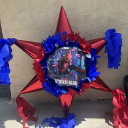 Spiderman Regular Star Pinata