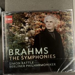 Brahms & Rattle - Complete Symphonies (CD) New Sealed 