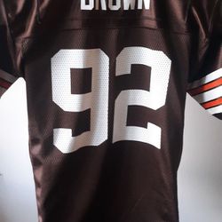 Reebok Cleveland Browns jersey kids size used
