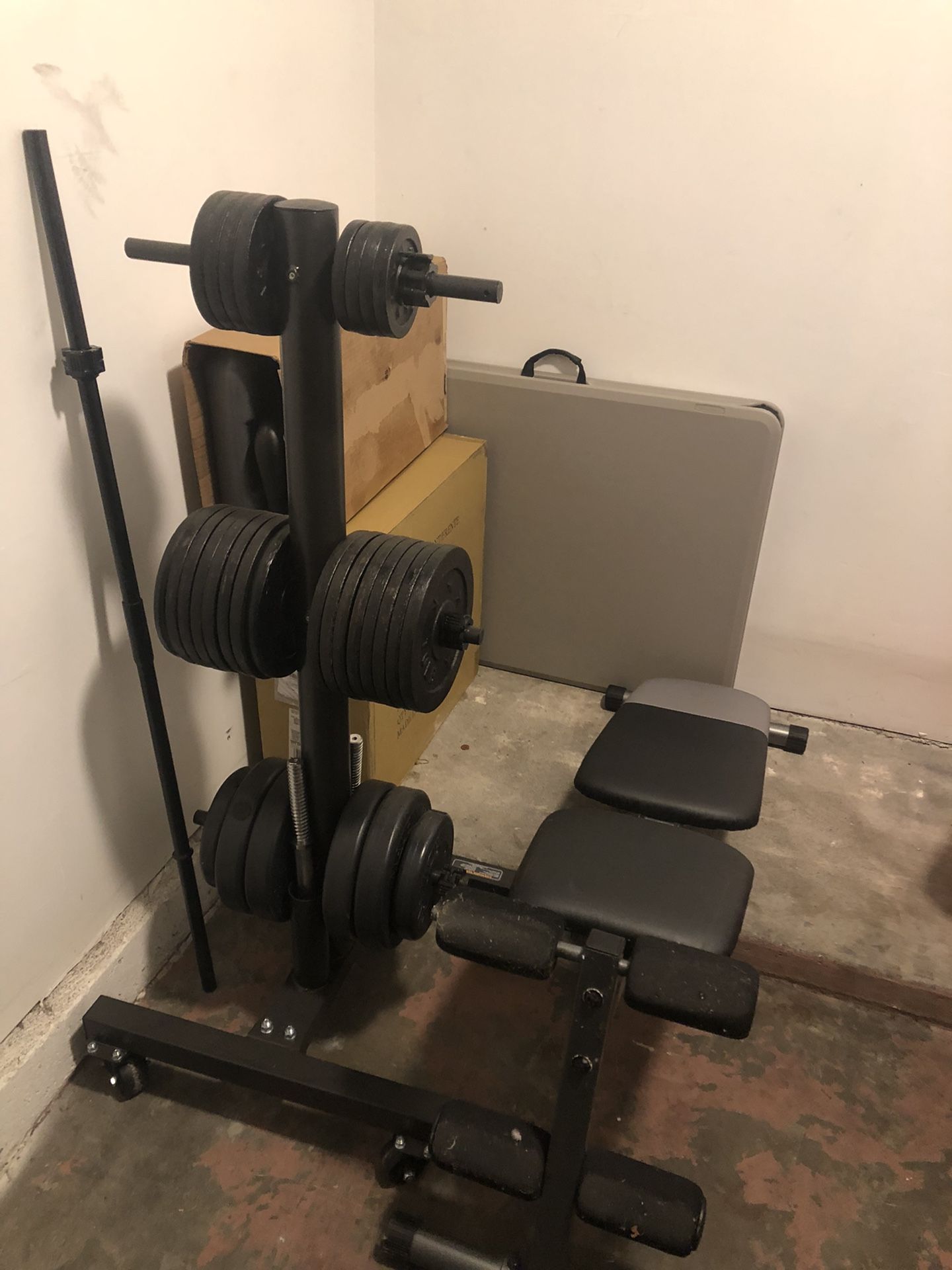 Standard Size Workout Equipment 
