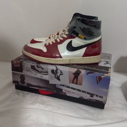 Union Jordan 1 10.5 Chicago Shadow 