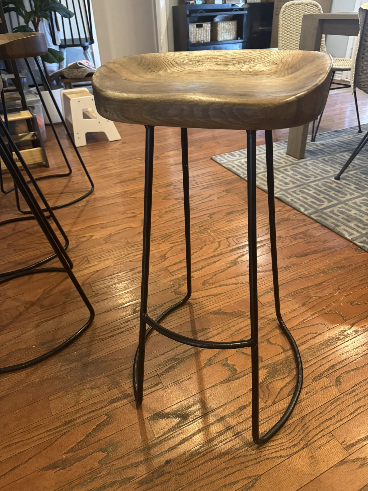 4 Bar Height Bar Stool