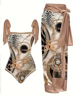 Bathing Suit And Wrap