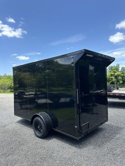 New 6x12 Enclosed Cargo Trailer