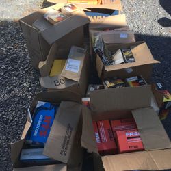 Lot of new car parts