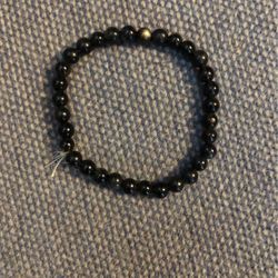 Obsidian Bracelet Stretch