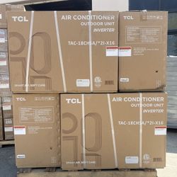 TCL 18,000 BTU / 1.5 Ton 17 Seer2 mini split Air Conditioner, Heats & AC 