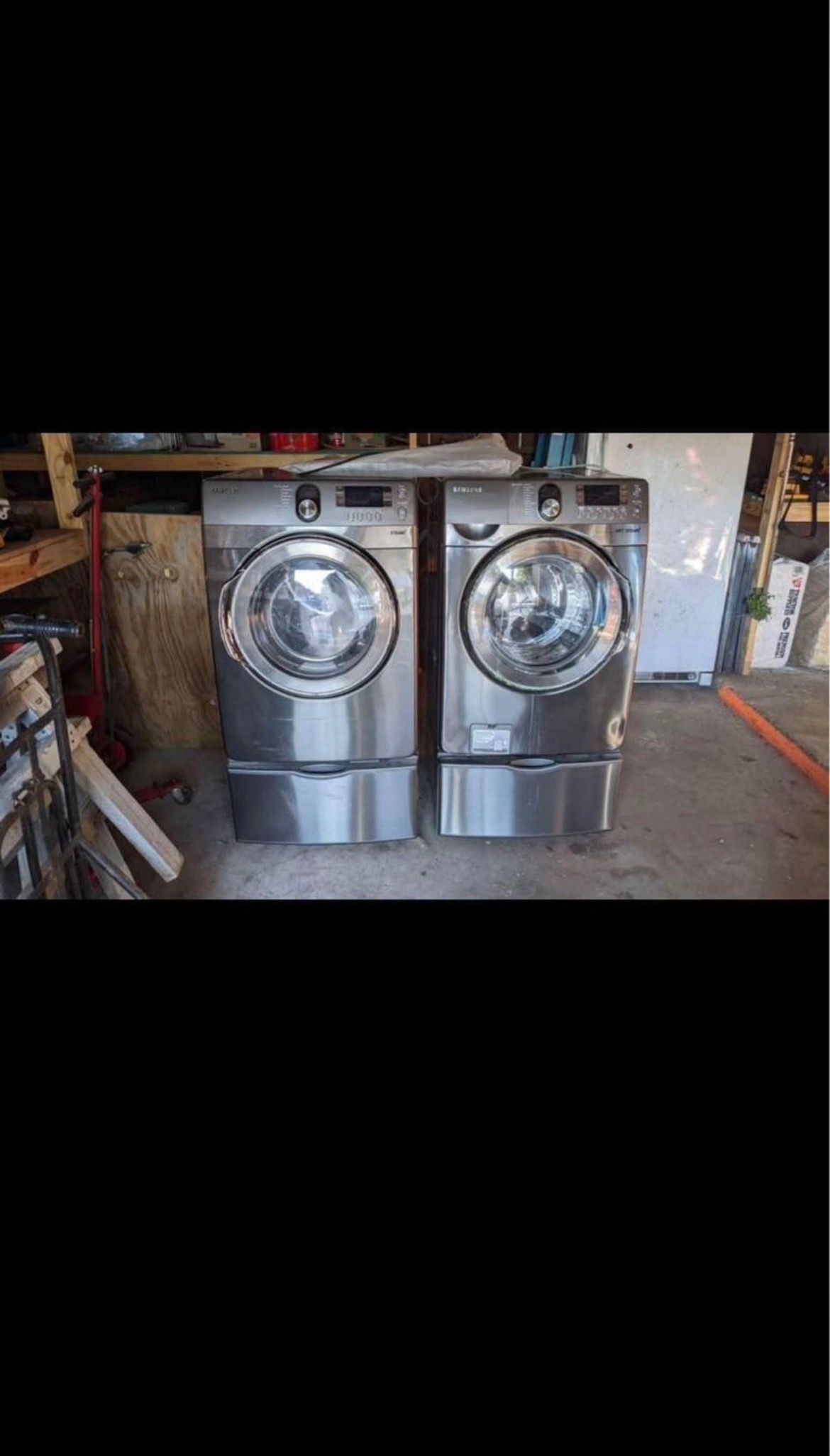Gas Washer & Dryer For Sale Samsung Combo!