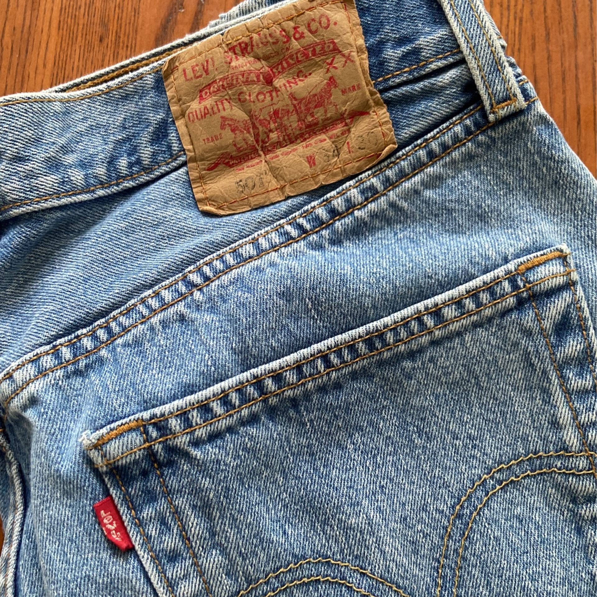 Mens 501 Button Fly Jeans