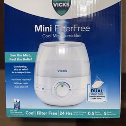 Vicks Mini Humidifier : Cool Mist Humidifier