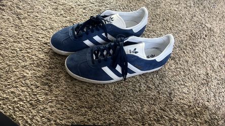 Adidas Gazelle Navy Blue Suede Sneakers