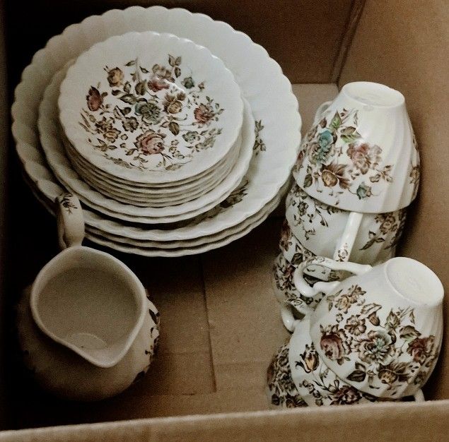 Vintage Johnson Bros. “Staffordshire Bouquet” Dishes