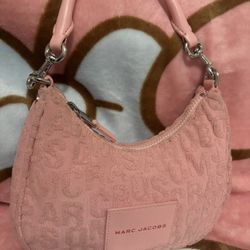 Authentic Marc Jacobs Monogram Terry Shoulder Bag