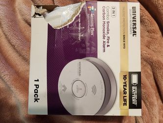 Universal 3-in-1 Smoke, Fire & CO Alarm