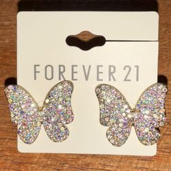 Butterfly Gold/Multi jewelry/earrings