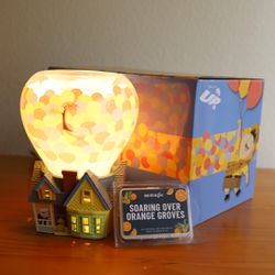 Disney Pixar Up Scentsy Candle Warmer - Includes Soarin Orange Grove Wax