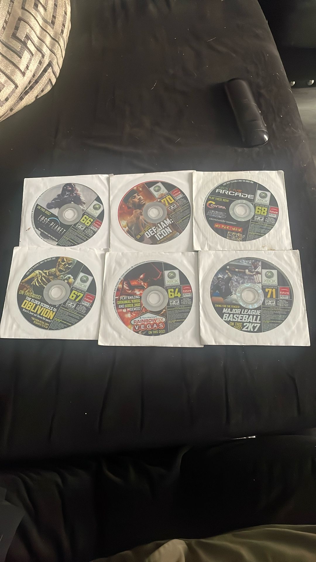 Original Xbox 360 demo discs