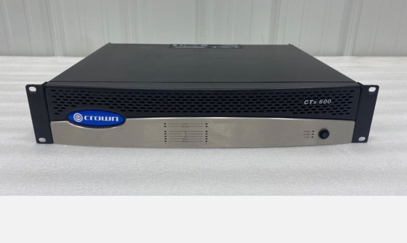 Crown Audio CTs 600 2 CH Professional Commercial Processor Amplifier