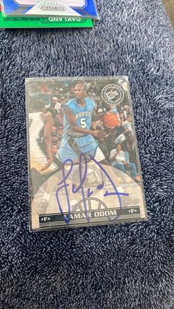 Lamar Odom Signed Press Pass Authentics Rookie Card